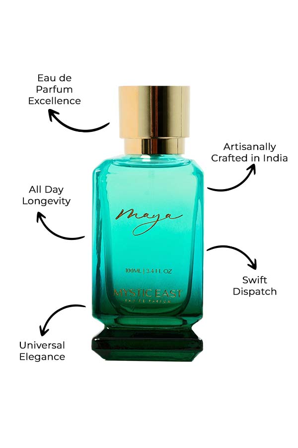 MAYA UNISEX Perfume | Mysterious & Captivating Scent | Mystic East